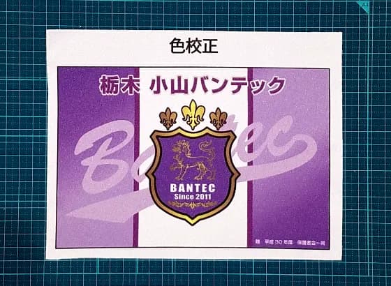 ためし印刷をする